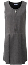 Grey pinafore