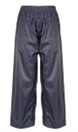 Blue waterproof trousers