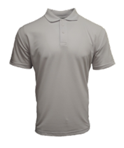 white polo shirt